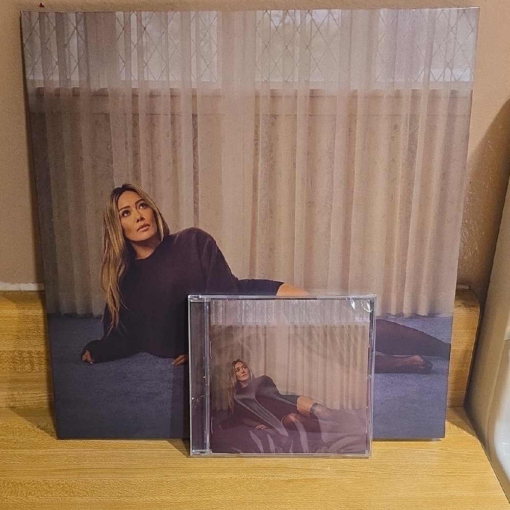 Hilary Duff Signed Vinyl And Bonus Cd
